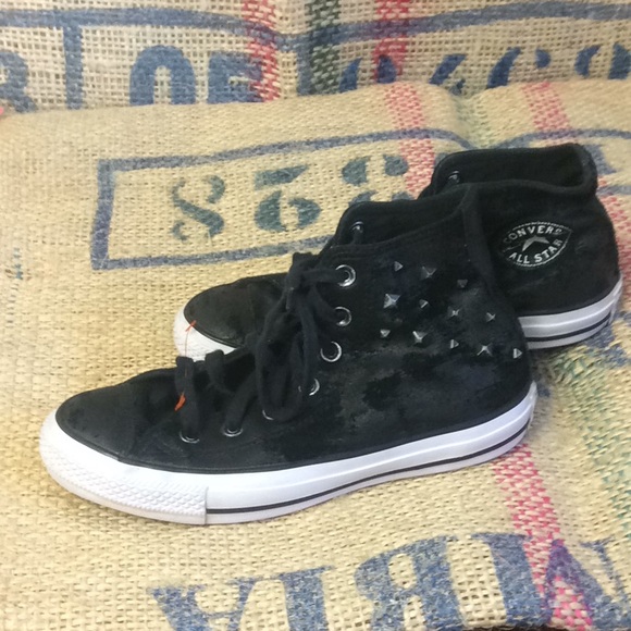 spiked converse shoes